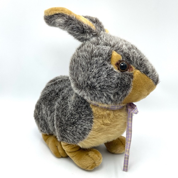 EarthRite Bunny Rabbit Plush Toy Realistic Easter - Picture 3 of 16